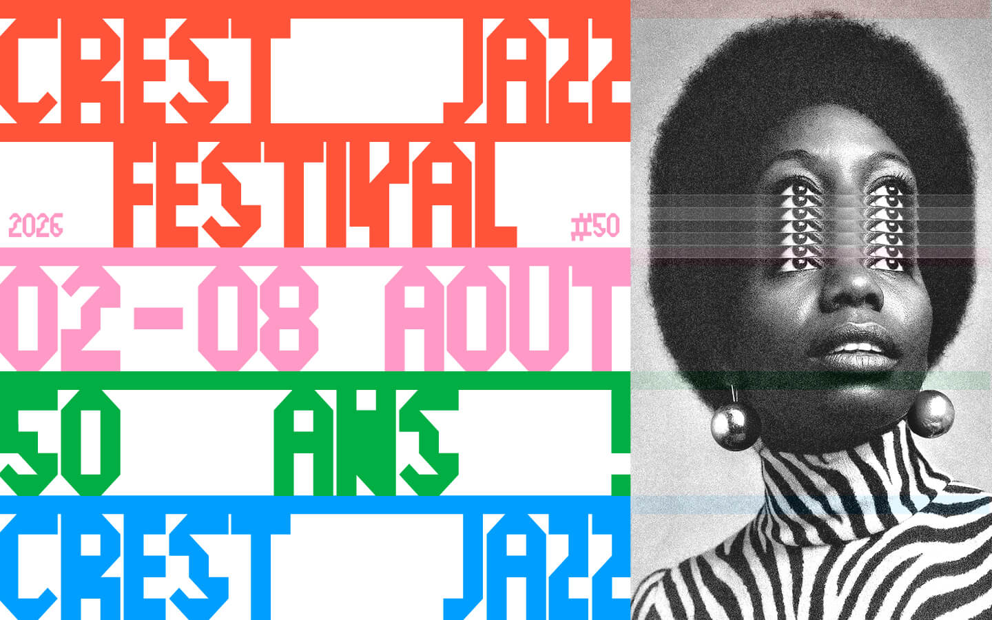Affiche CREST JAZZ FESTIVAL